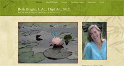 Desktop Screenshot of bethbrightacupuncture.com